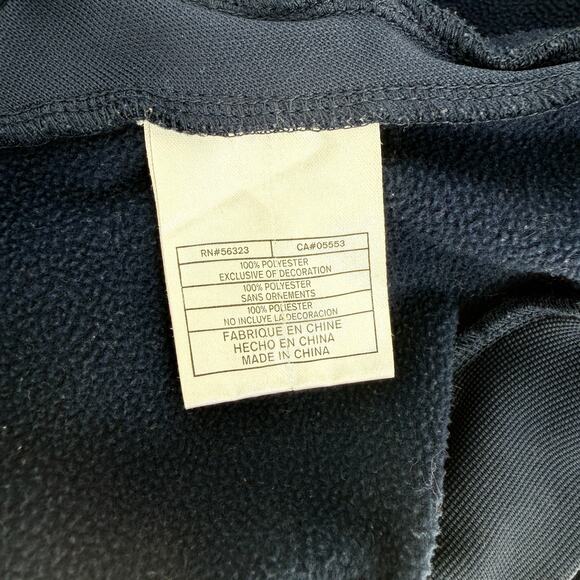 Nike Auburn Hoodie Size XL Men's Navy Felt Lettering Y2K - Picture 7 of 9